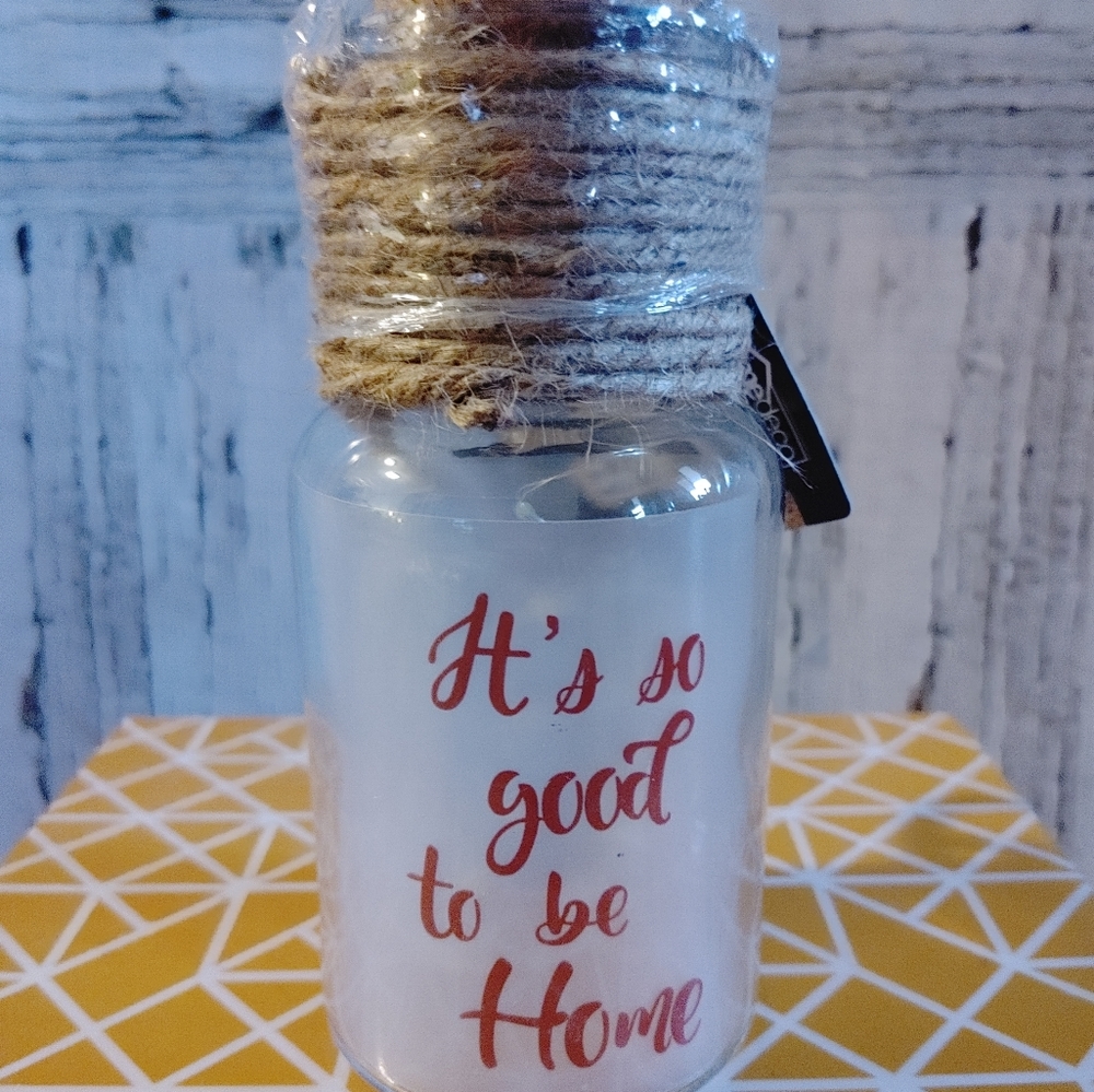 Homedeco, It's So Good To Be Home, Light Up Jar LED Operated Light